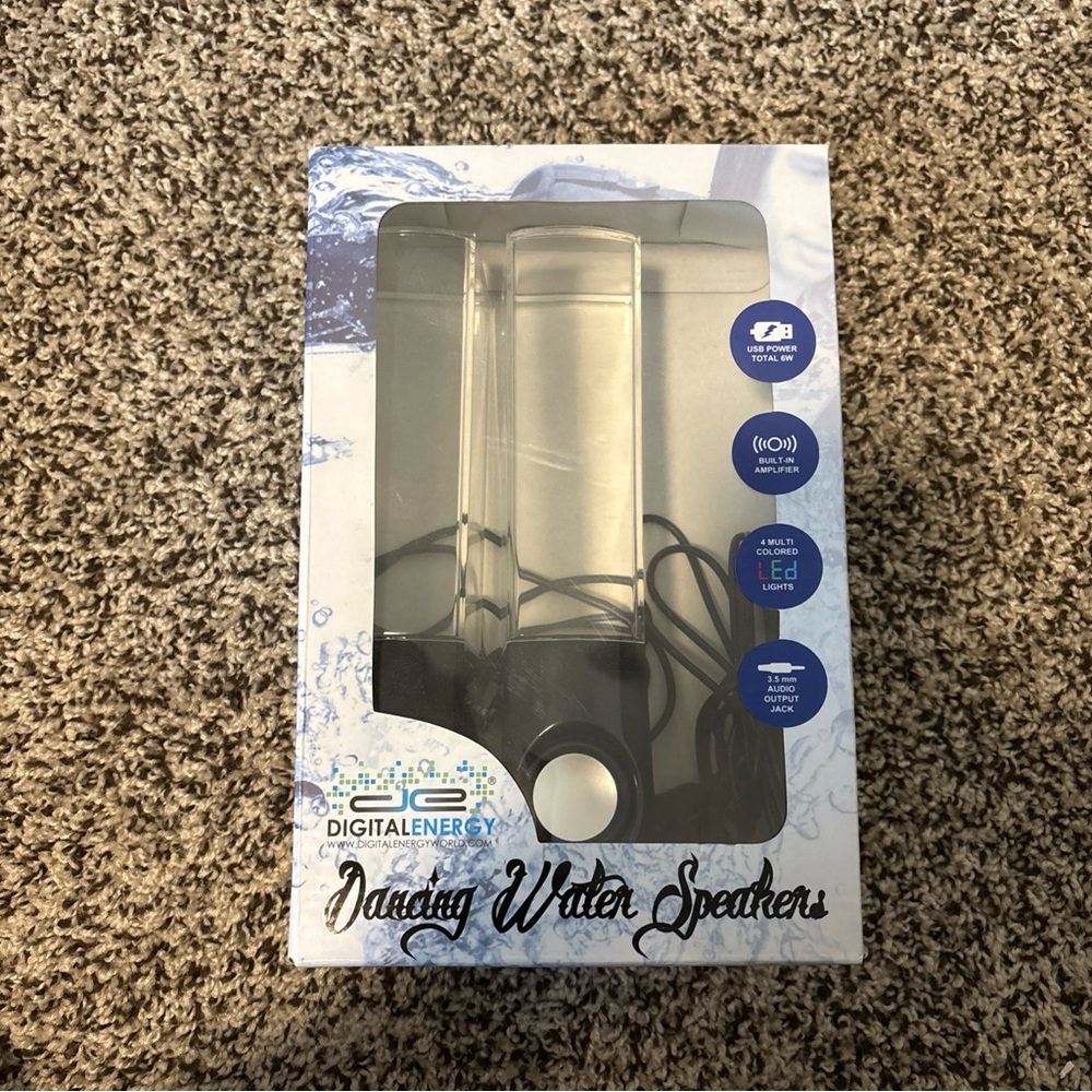 Digital Energy Dancing Water Speakers